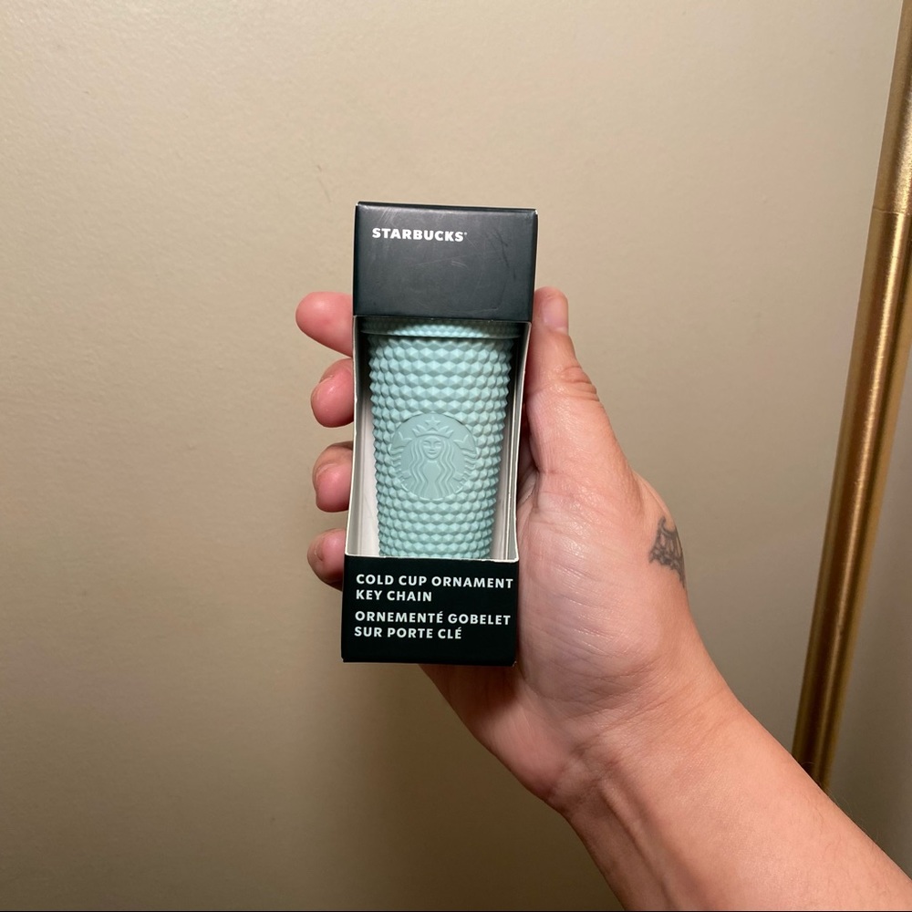 NWT Starbucks studded cup keychain (or ornament) ☕️ 🔑 👛 OFFERS WELCOME 🙏